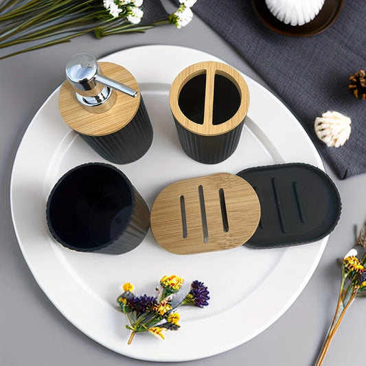 Ensemble d'organisation de salle de bain moderne