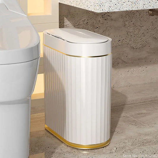 Poubelle intelligente automatique - Capteur sans contact pour cuisine et salle de bain (7L/9L)